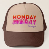 Run Smyrna Trucker Hat Pet (Voorkant)