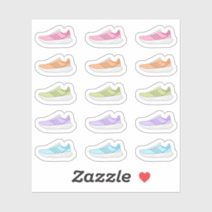 Run Sneaker Dagelijkse Workout Herinnering Bujo Pl Sticker
