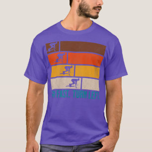Run Snel Draai Links Sprint Dash Runners 100m 200m T-shirt