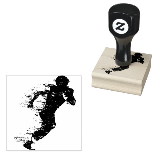 Run-speler Rubberstempel (Gestempeld)