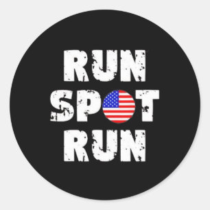 Run Spot Run - Officieel Ronde Sticker