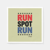 Run Spot Run Trump 2024 Servet (Voorkant)