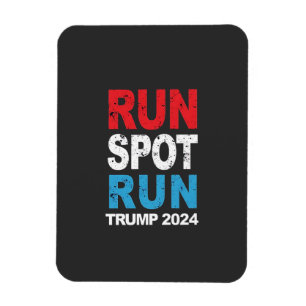 Run Spot Run Trump 2024 Trump Vance verkiezing Magneet