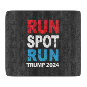 Run Spot Run Trump 2024 Trump Vance verkiezing Snijplank