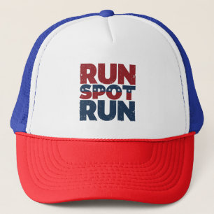 Run Spot Run Trump 2024 Trump Vance verkiezing Trucker Pet