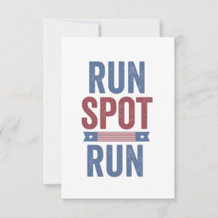 Run Spot Run Trump President Verkiezingen 2024 Kaart
