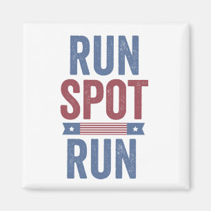 Run Spot Run Trump President Verkiezingen 2024 Magneet