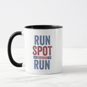Run Spot Run Trump President Verkiezingen 2024 Mok