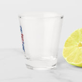 Run Spot Run Trump President Verkiezingen 2024 Shot Glas (Rechts)