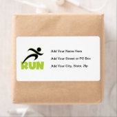 RUN Spring Green Etiket (Insitu)