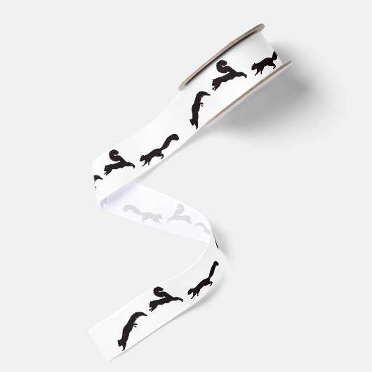 Run Squirrel Run Grosgrain Lint (Achterkant)