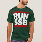 RUN SSB Ham Radio Premium T-shirt (Voorkant)