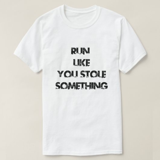 Run T-shirt (Design voorkant)