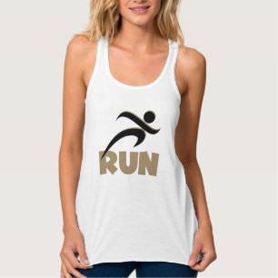 RUN Tan Fitness Tanktop