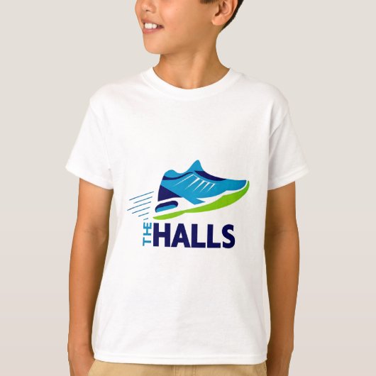 Run the Halls Bold Terug naar school T-shirt (Voorkant)