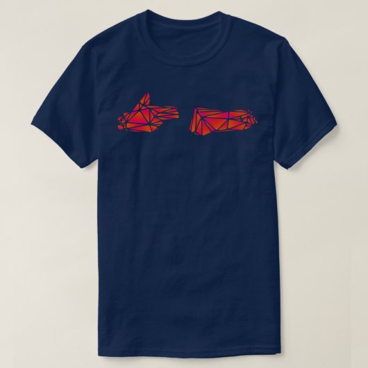 Run the Jewels Hands Logo T-shirt (Design voorkant)