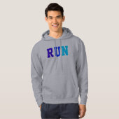 RUN, Track en Field, Prefontaine Quote Hoodie (Voorkant volledig)