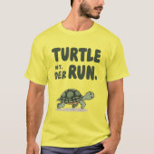 Run Turtle T-shirt (Voorkant)