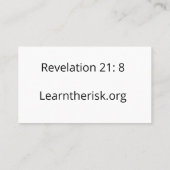 RUN Visitekaartje (Achterkant)