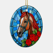 Run voor de Rozen Gepersonaliseerde Ornament (Rechts)