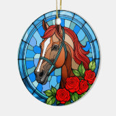 Run voor de Rozen Gepersonaliseerde Ornament (Links)