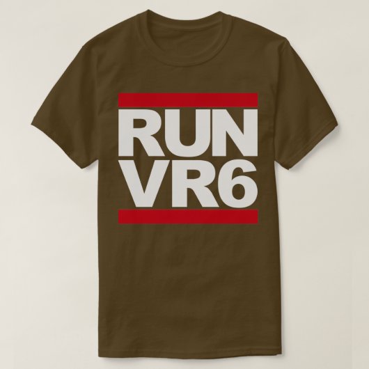 RUN VR6 T-SHIRT (Design voorkant)