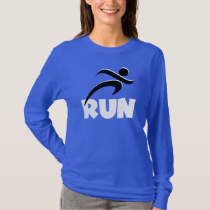 RUN White T-shirt