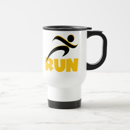 RUN Yellow Reisbeker (Rechts)