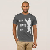 Run Zombie Run -T-shirt T-shirt (Voorkant volledig)