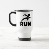 RUN zwart Reisbeker (Links)