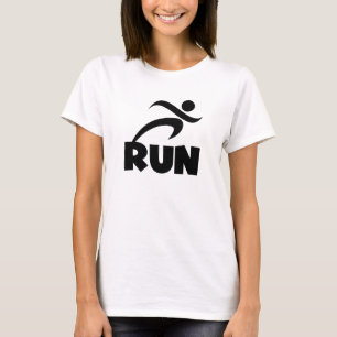 RUN zwart T-shirt