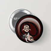 Runa Ronde Button 5,7 Cm (Voorkant /achterkant)