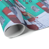 Runaround Sue Painting by Alfred Fox Cadeaupapier (Rol Hoek)