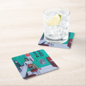 Runaround Sue Painting by Alfred Fox Kartonnen Onderzetters (Insitu)