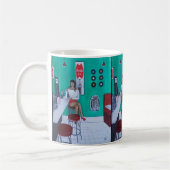 Runaround Sue Painting by Alfred Fox Koffiemok (Links)