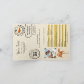 Runaway Bay Jamaica Passport Huwelijksuitnodiging (Binnen)