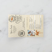 Runaway Bay Jamaica Passport Huwelijksuitnodiging (Binnen)