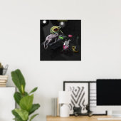 Runaway Brain Poster (Thuiskantoor)