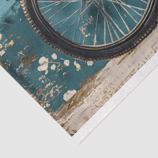 Runaway Bride  Gothic Skeleton Decoupage Tissuepapier (Detail)