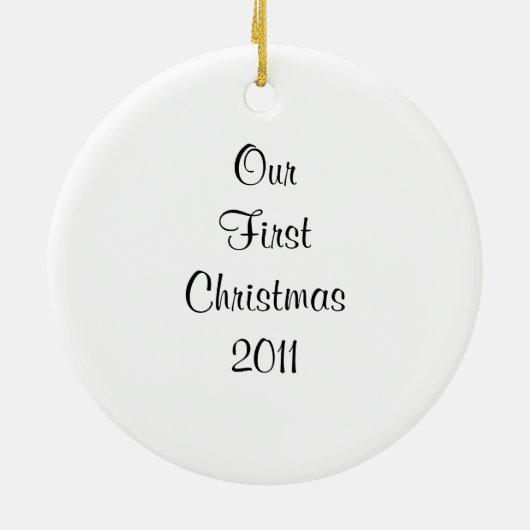 Runaway Bride & Groom Keramisch Ornament (Achterkant)