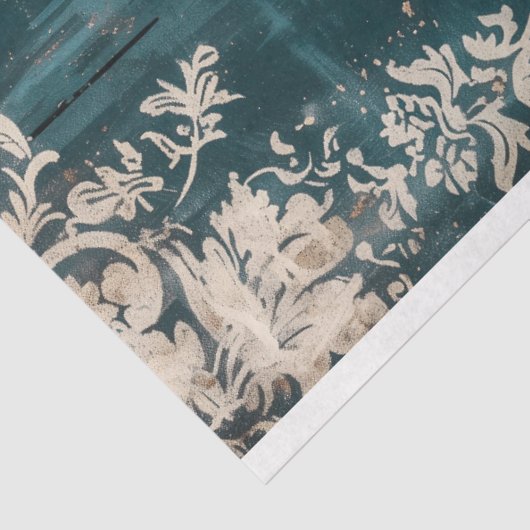 Runaway bruid bruiloft gotische skelet decoupage tissuepapier (Detail)