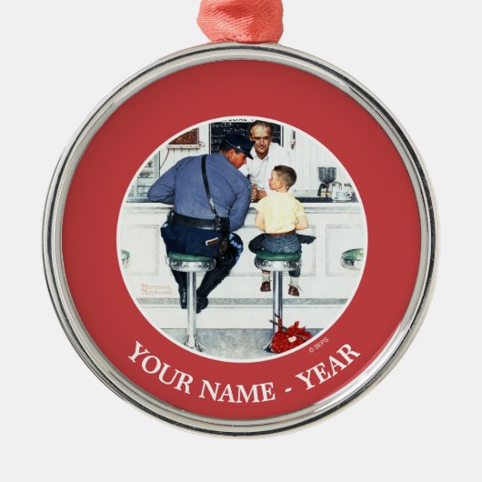 Runaway Metalen Ornament (Voorkant)