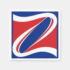 Runaway Patriot Napkin Servet