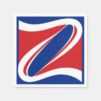 Runaway Patriot Napkin Servet