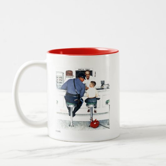 Runaway Tweekleurige Koffiemok (Links)