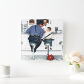 Runaway Vierkante Klok (Huis)