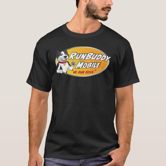 RunBuddy Mobile logo-shirt T-shirt (Voorkant)
