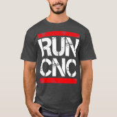 Runcnc Funny cnc programmeur T-shirt (Voorkant)