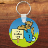 Rund met Sleutelhanger Bord (Voorkant)