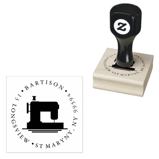 RUND VAN DE ZENDKEURIG RUBBERSTEMPEL (Gestempeld)